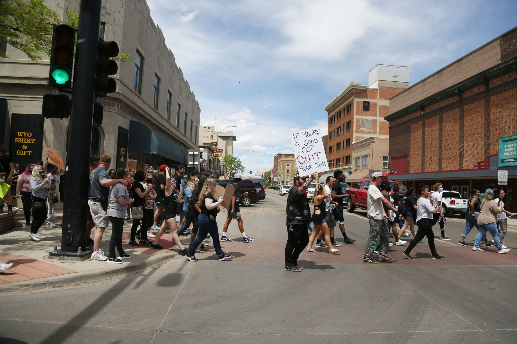George Floyd protest